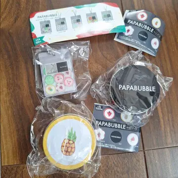 PAPABBLE 아크릴 바스락 키링 캔디 통