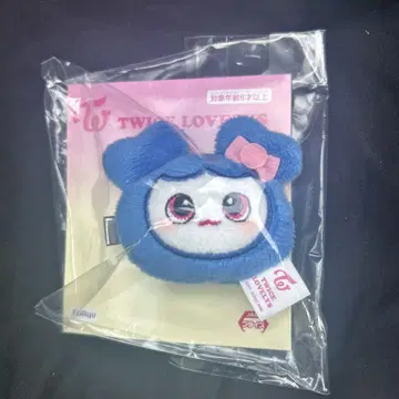 TWICE GIGO 한정판 봉제 인형 헤어 클립 쯔위