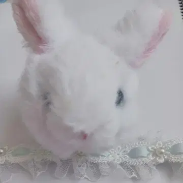 토끼 봉제 인형 손바닥 사이즈