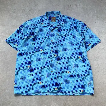 90s pineapple connection 알로하 셔츠 구제 의류 XL