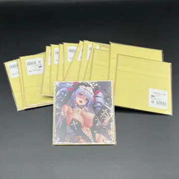 역류다회 FANZA 온라인 복권 색지 15종 세트