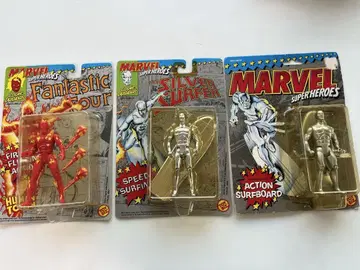 90년대 토이비즈 MARVEL SILVER SURFER 피규어 외 3점
