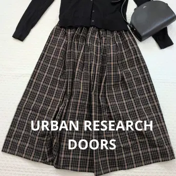 [ URBAN RESEARCH DOORS ] 체크 스커트