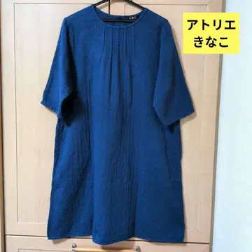 아틀리에 키나코 튜닉 더블 거즈 새상품급
