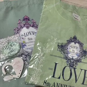 =LOVE 8th ANNIVERSARY 히로시마 한정판 굿즈 1세트