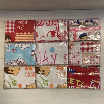 레어 미사용 페코짱 반다나샵 9장 43cm 43cm
