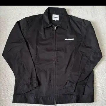 XLARGE 블랙 집업 자켓
