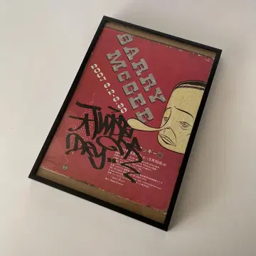 친필 사인 발리 맥기 Barry McGee Exhibition 액자