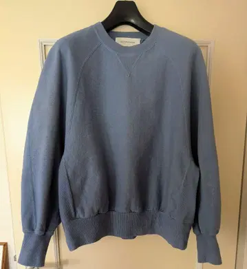 COUTURED'ADAM 후염색 가공 헤비웨이트 돌먼 맨투맨