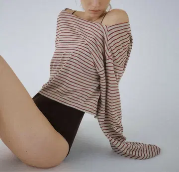 Linen border long sleeves