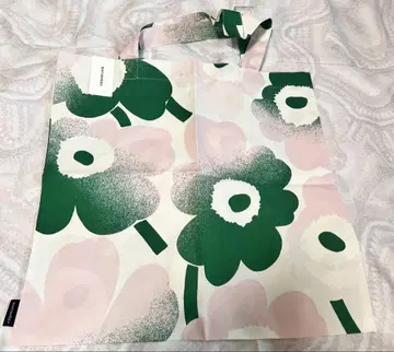 마리메꼬 우니꼬 토트백 미도리 핑크 43 x 44