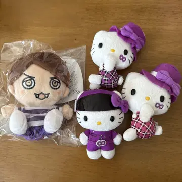 미개봉 새상품 칸쟈니에이또 치비누이 무라카미 싱고 나스 레인저 키티 3체