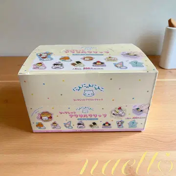 냥냥냥코 시크릿 아크릴 클립 10종 컴플리트 세트