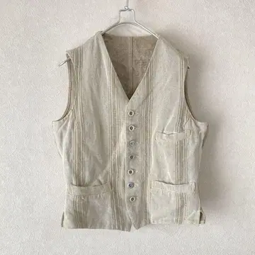 ARTE POVERA 빈티지 린넨 베스트