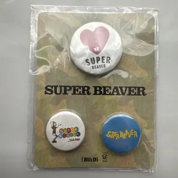 SUPER BEAVER 캔뱃지 세트