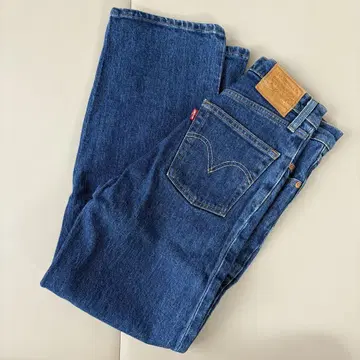 Levis 리브 스트레이트 데님