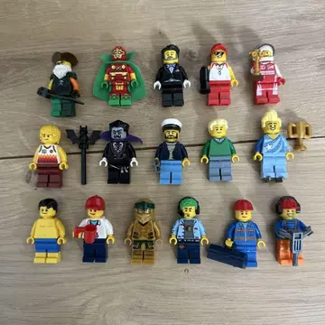 레고 미니피규어 세트 16개
