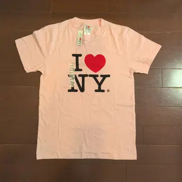 00s I NY 티셔츠 아이러브뉴욕 M 핑크 새상품