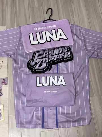 FRUITS ZIPPER LUNA 티셔츠와 타월 세트