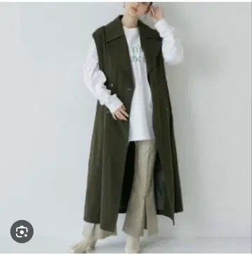 MURUA 3way 트위드 레이어드 트렌치코트