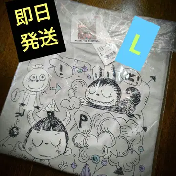 유니클로 UT 러브브 그레이 T셔츠 L