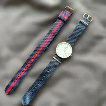 Daniel Wellington 손목시계 36mm 골드 화이트