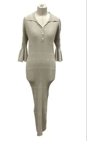 프레이 아이디 폴로 칼라 니트 드레스 원피스 FWNO242221