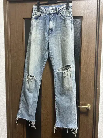 CLANE CRUSH DENIM PANTS
