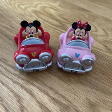 디즈니랜드 가챠가챠 미키 풀백카