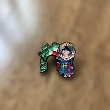이탈리아관 오사카 간사이 만박 핑 배지 이탈리아짱