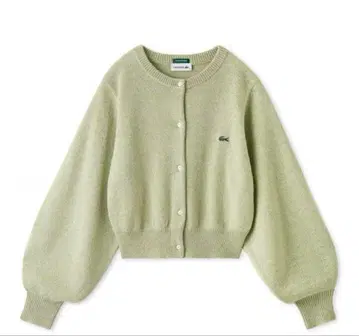 snidel LACOSTE/라메 니트 가디건