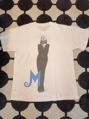 Madonna 빈티지 T셔츠 90s 롤라팔루자