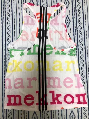 미사용 새상품 택 포함 adidas x Marimekko 탱크탑