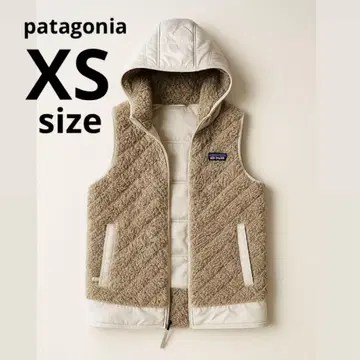 patagonia 리버서블 보아 베스트 XS