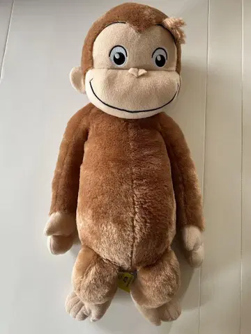 호기심 많은 조지 봉제 인형 약 60cm