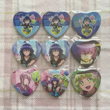 마계의 왕자! 이루마 군 히코복권 하트 캔뱃지 이루마 아스모데우스 클라라