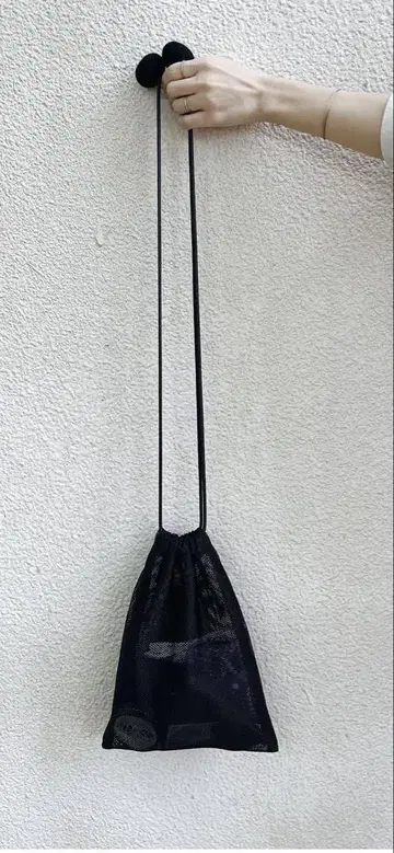 kina 메쉬 백 kuro