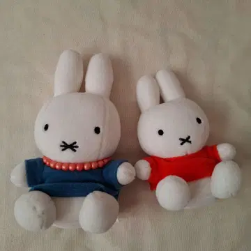 미피 봉제 인형 2체 세트