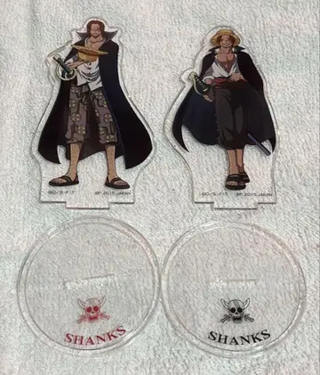 ONE PIECE 샹크스 아크릴 스탠드 2개