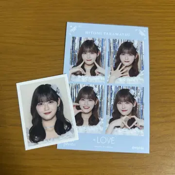 타카마츠 히토미 폴라로이드풍 사진 세트