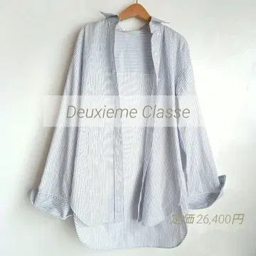 Deuxieme Classe 스트라이프 긴팔 셔츠 라빠르망