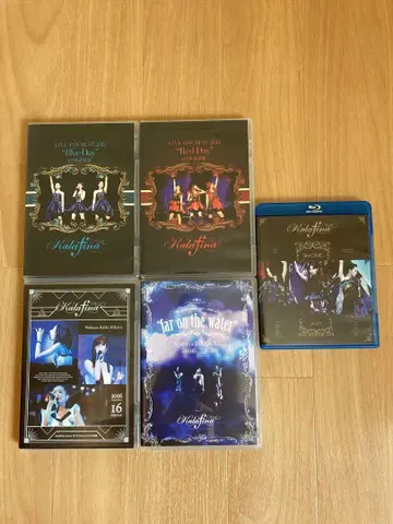 카라피나 LIVE DVD&Blue-ray 5장 세트