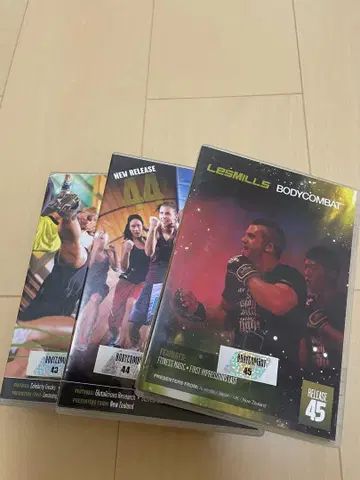 Les Mills BODYCOMBAT 43.44.45 바디컴뱃