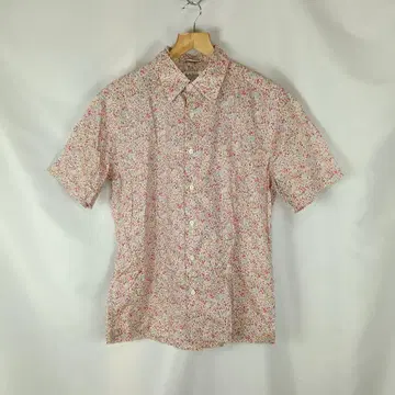 Paul Smith LONDON 반팔 셔츠 L 꽃무늬 올 패턴 B3655