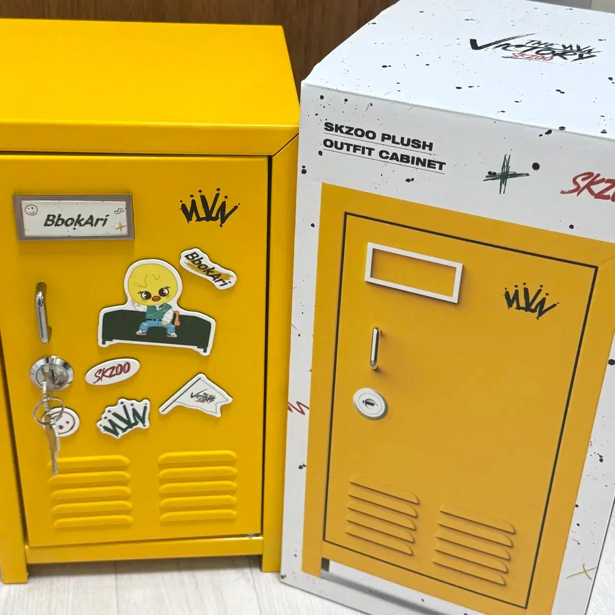 SKZOO PLUSH OUTFIT CABINET イエロー SKZOO PLUSH OUTFIT CABINET イエロー Stray Kids スキズ SKZOO