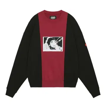 C.E | C.E PANELED TWO TONE CREW NECK