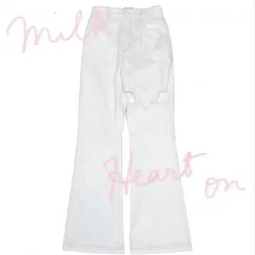 MILK Heart on 팬츠