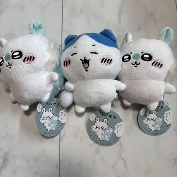 치이카와 (먼작귀) 하치와레 모몽가 봉제 인형 3체 세트