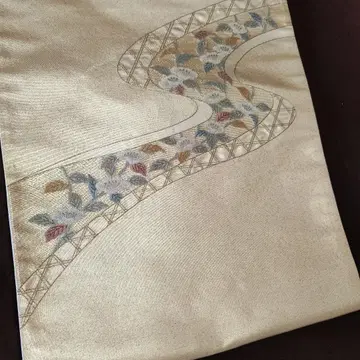 기모노 후쿠로 오비 호몬기용