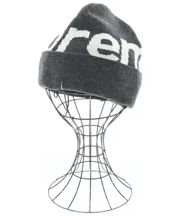 Supreme 니트 비니 캡 남성용